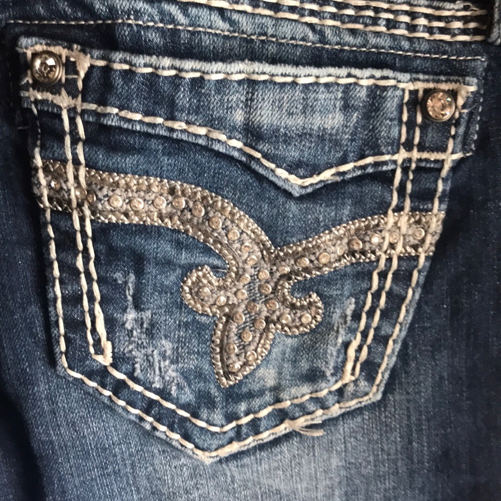 🔥Rock Revival 🔥 Vivian boot denim size 27